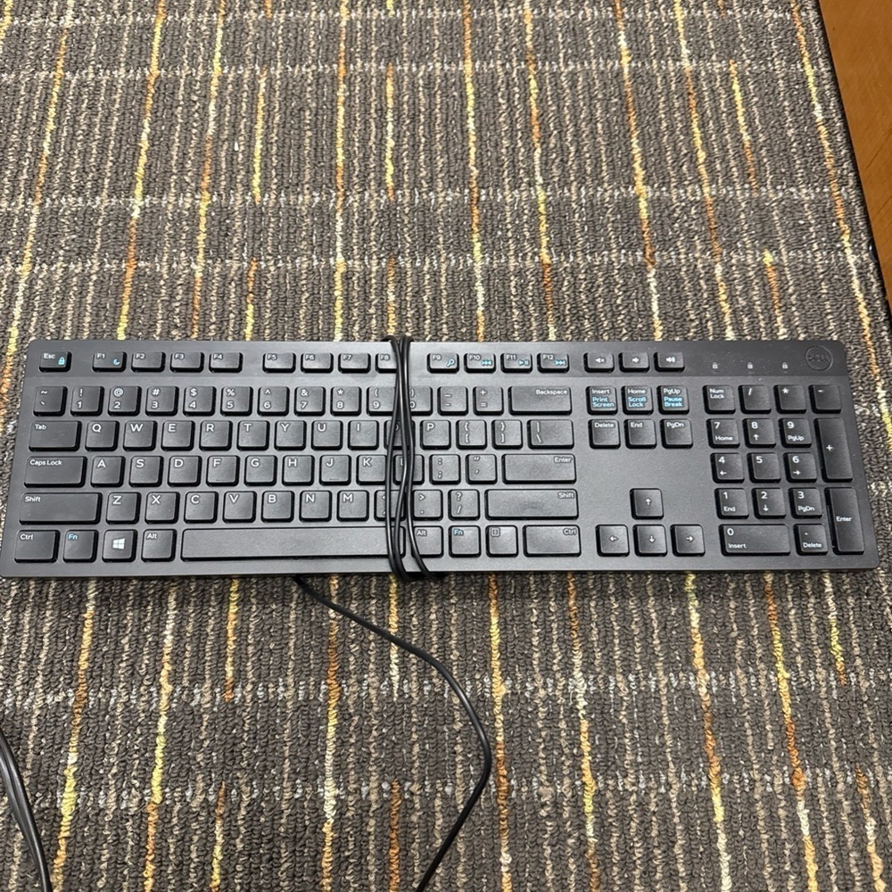 DELL Wired Black Keyboard KB216